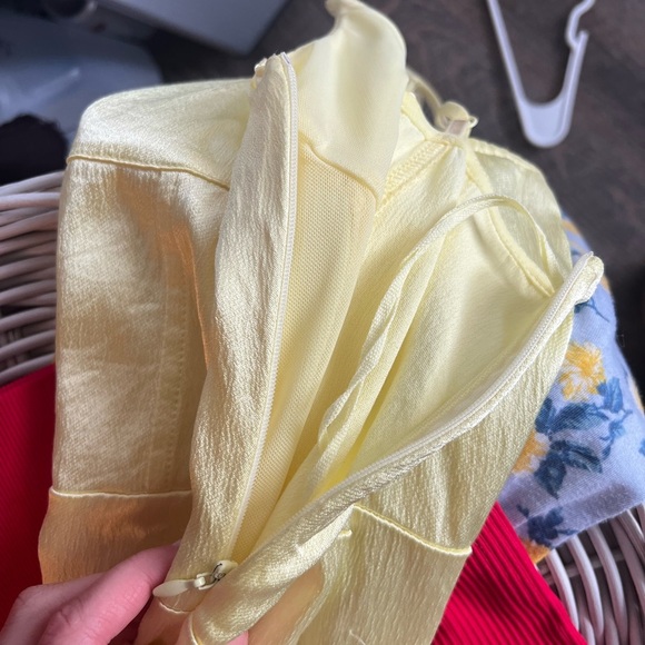 ZARA Yellow Dress, Large,‎ fits like a Medium - Picture 5 of 7